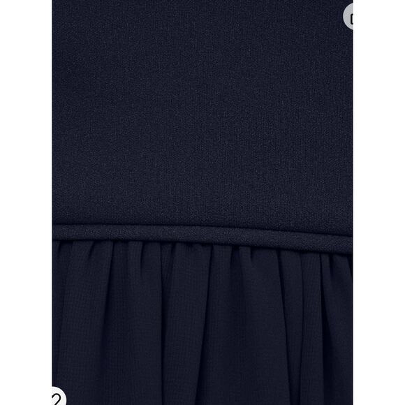 NWOT Adrianna Papell Women's One Shoulder Chiffon Gown SZ 0 - Picture 4 of 6